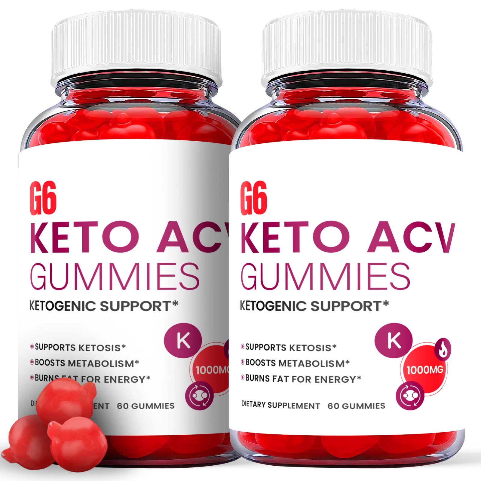 G6 Keto Gummies - G6 Keto ACV Gummys For Weight Loss ORIGINAL - 2 Pack