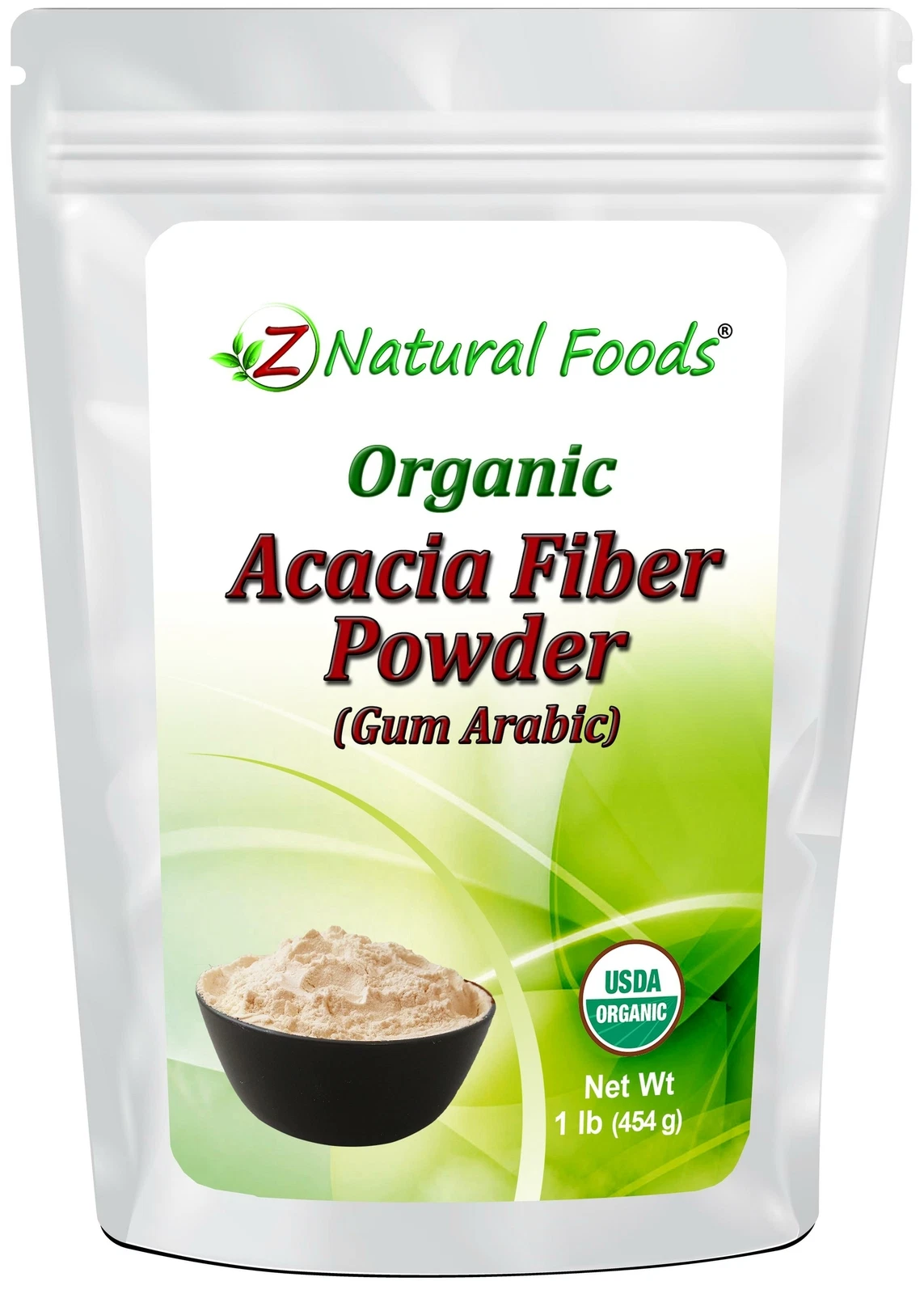 Acacia Fiber (Gum Arabic) Powder - Organic