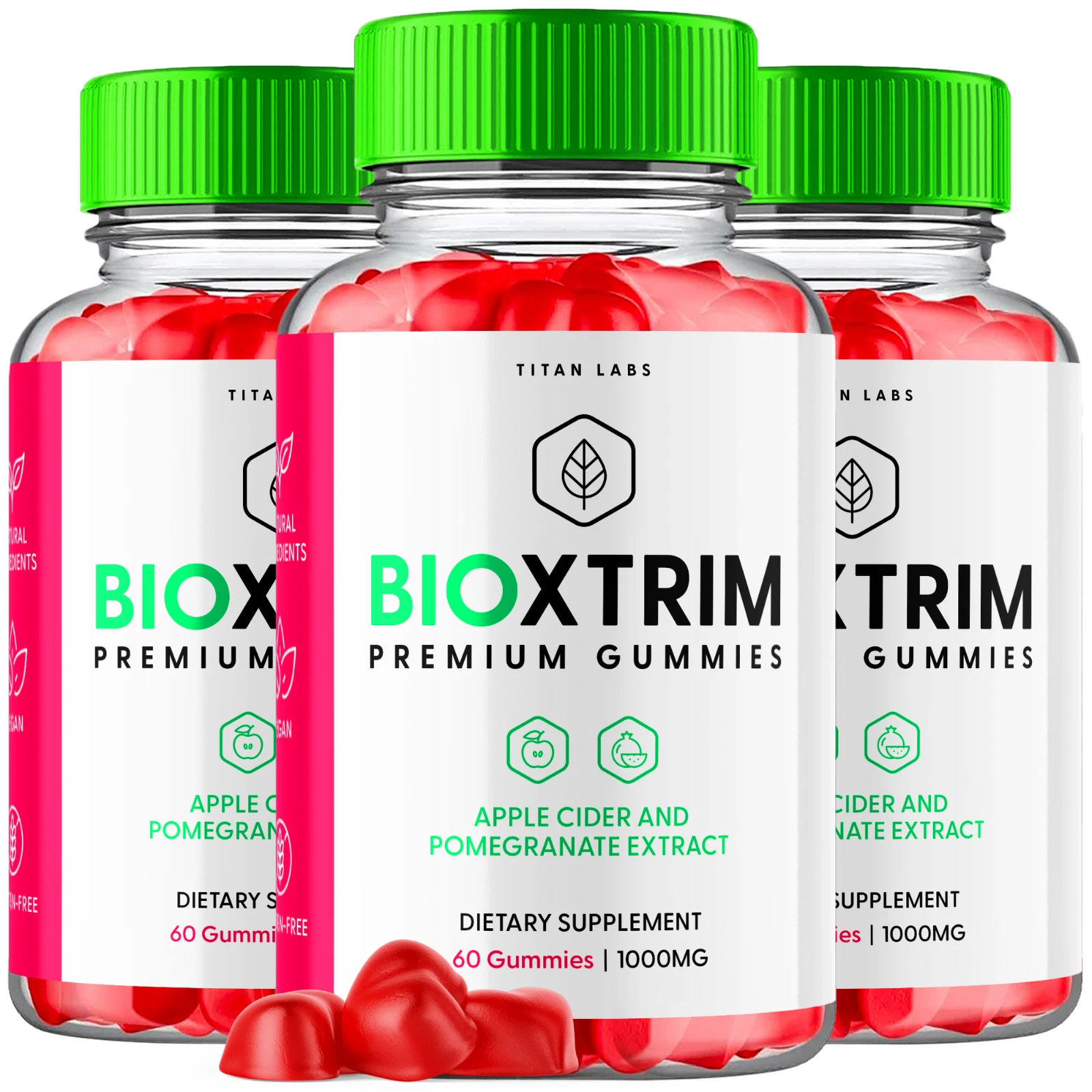 (3 Pack) Bio X Trim Keto, BioX Trim Keto ACV Weight loss Gummies (180 Gummies)