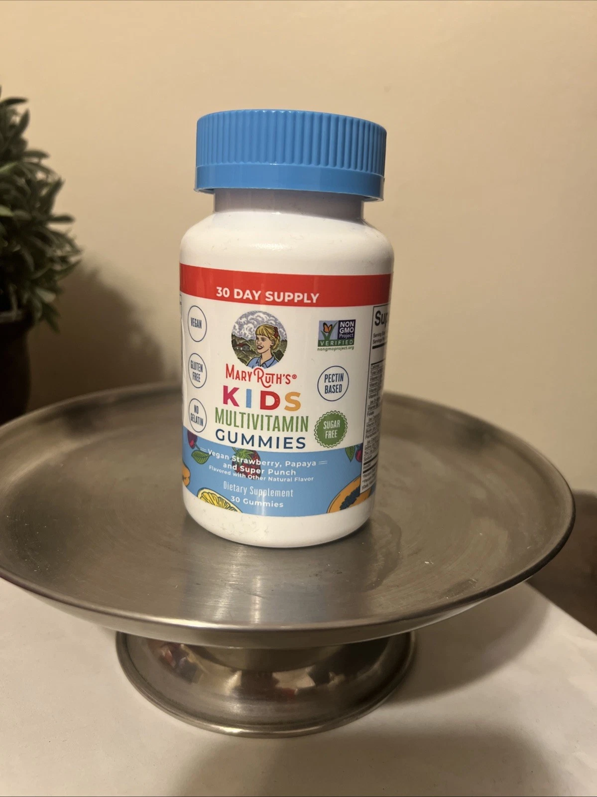 Mary Ruth’s Kids Multivitamin Gummies Vegan 30 Day Supply SUGAR FREE