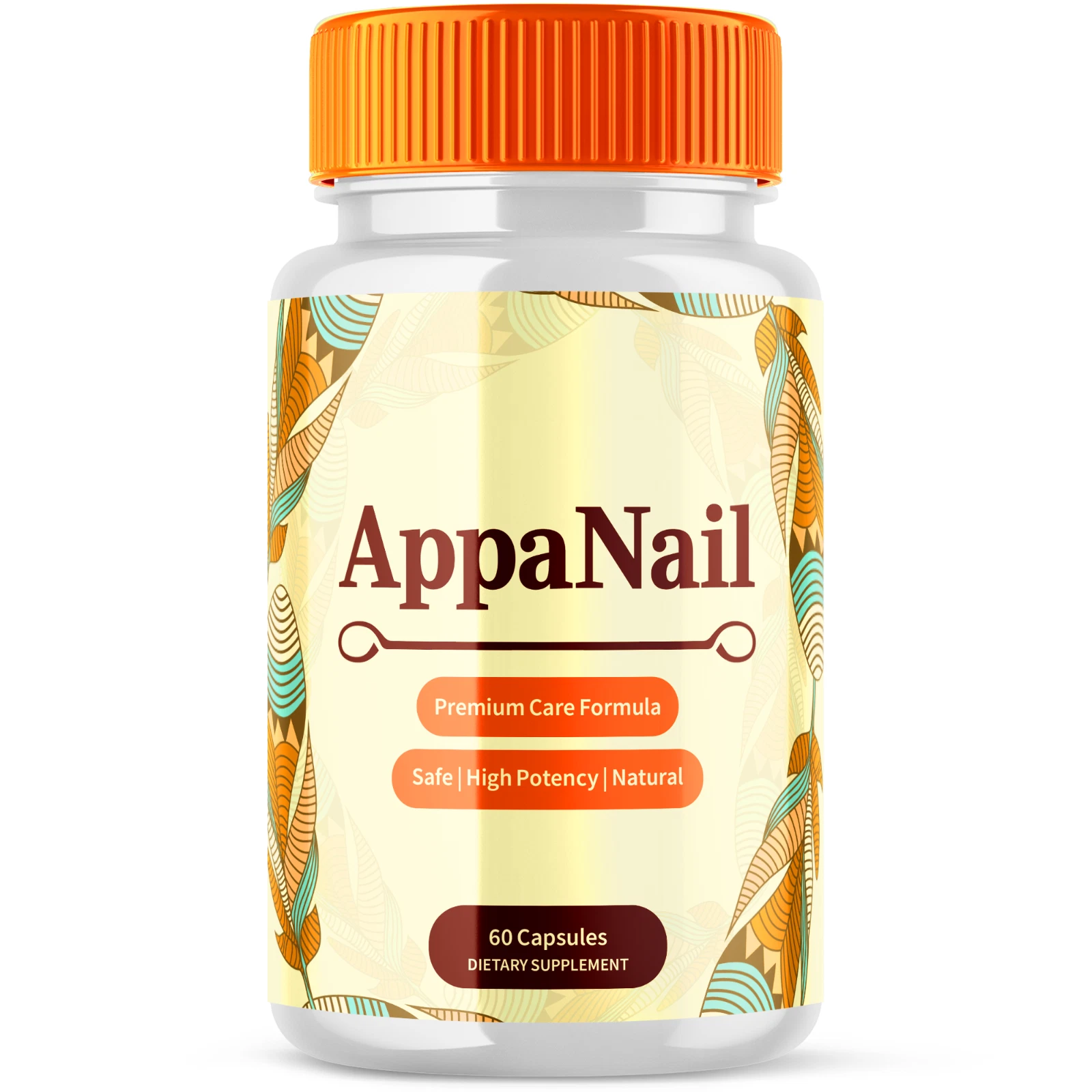 AppaNail Premium Nail Support High Potency Appa Nail Advanced Formula 60 Caps
