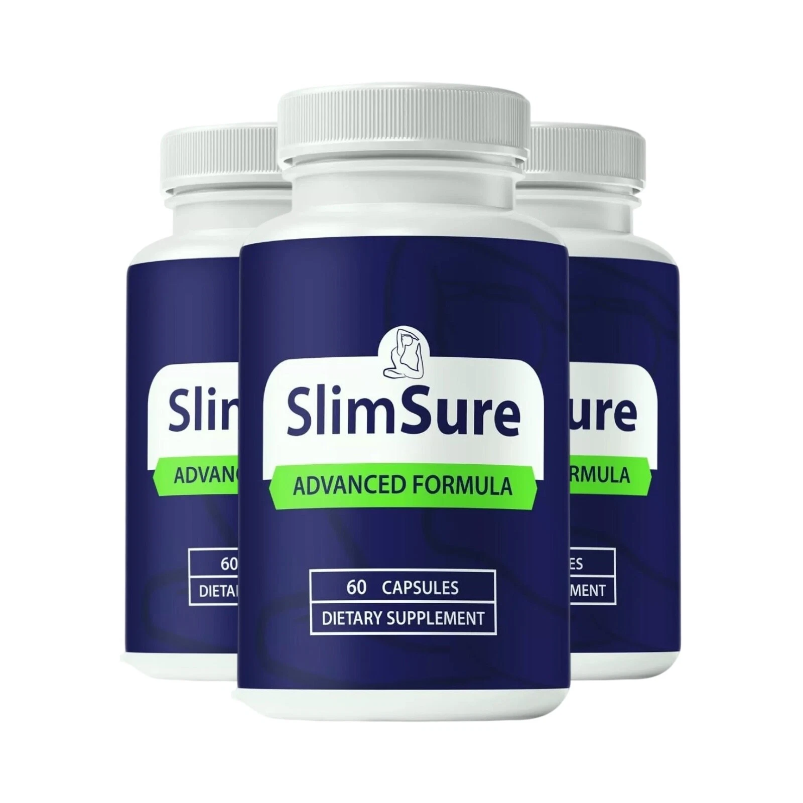 3-Pack Slim Sure Pills, SlimSure Keto Advanced Weight Loss Pills - 180 Capsules