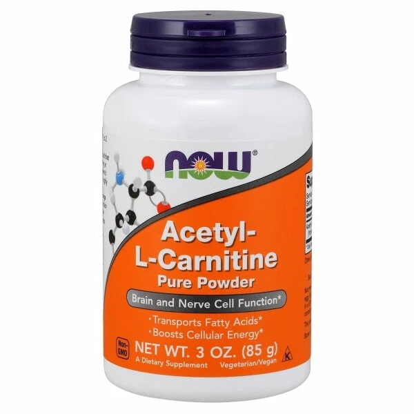 Acetyl-L-Carnitine Powder 3 Oz By Now Foods