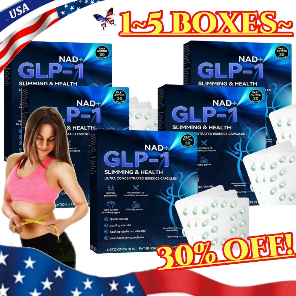 NAD+ GLP-1 Slimming & Health Pearl Peptide Ultra Concentrated Essence Capsules