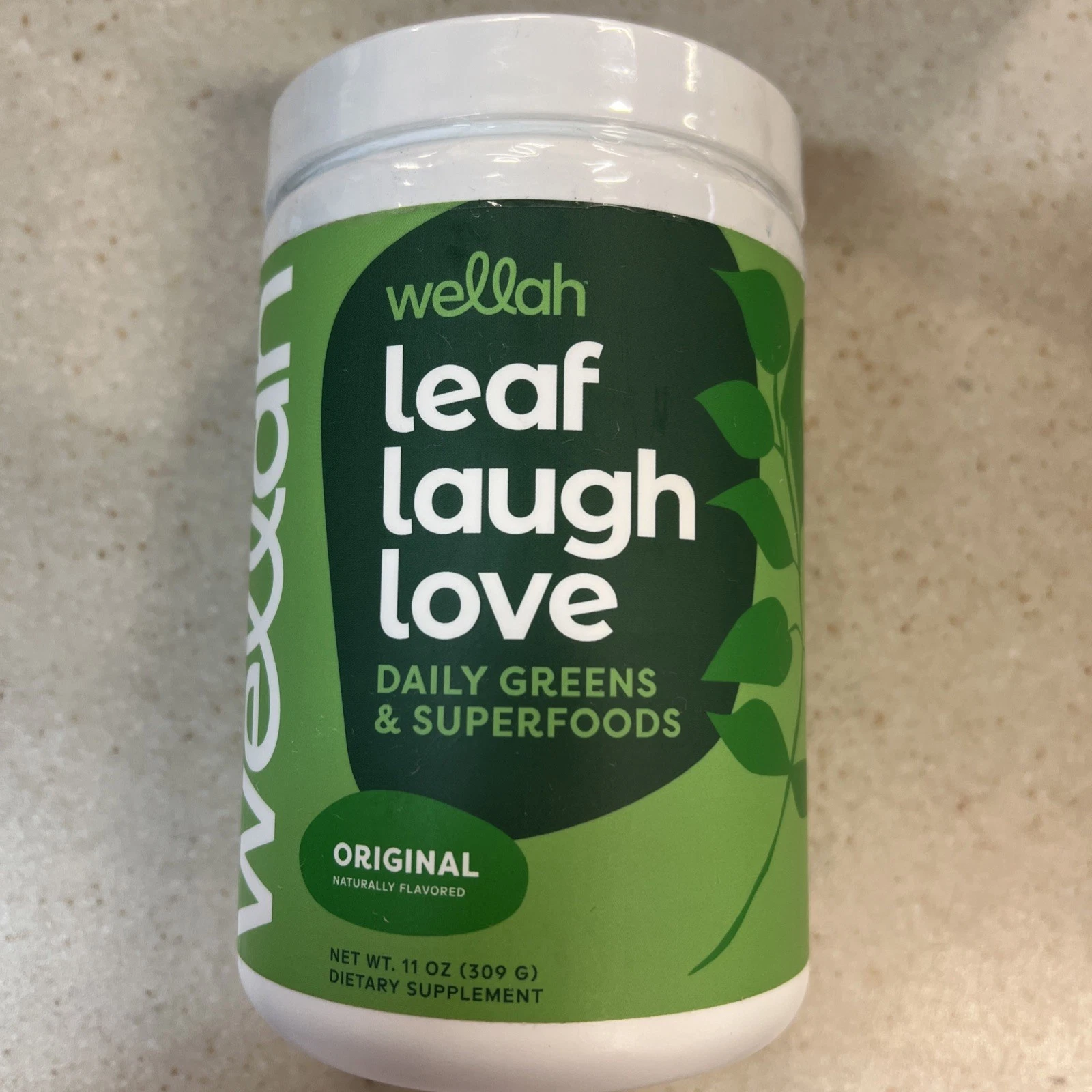 Wellah Leaf, Laugh, Love Daily Greens & Superfoods Powder orignal