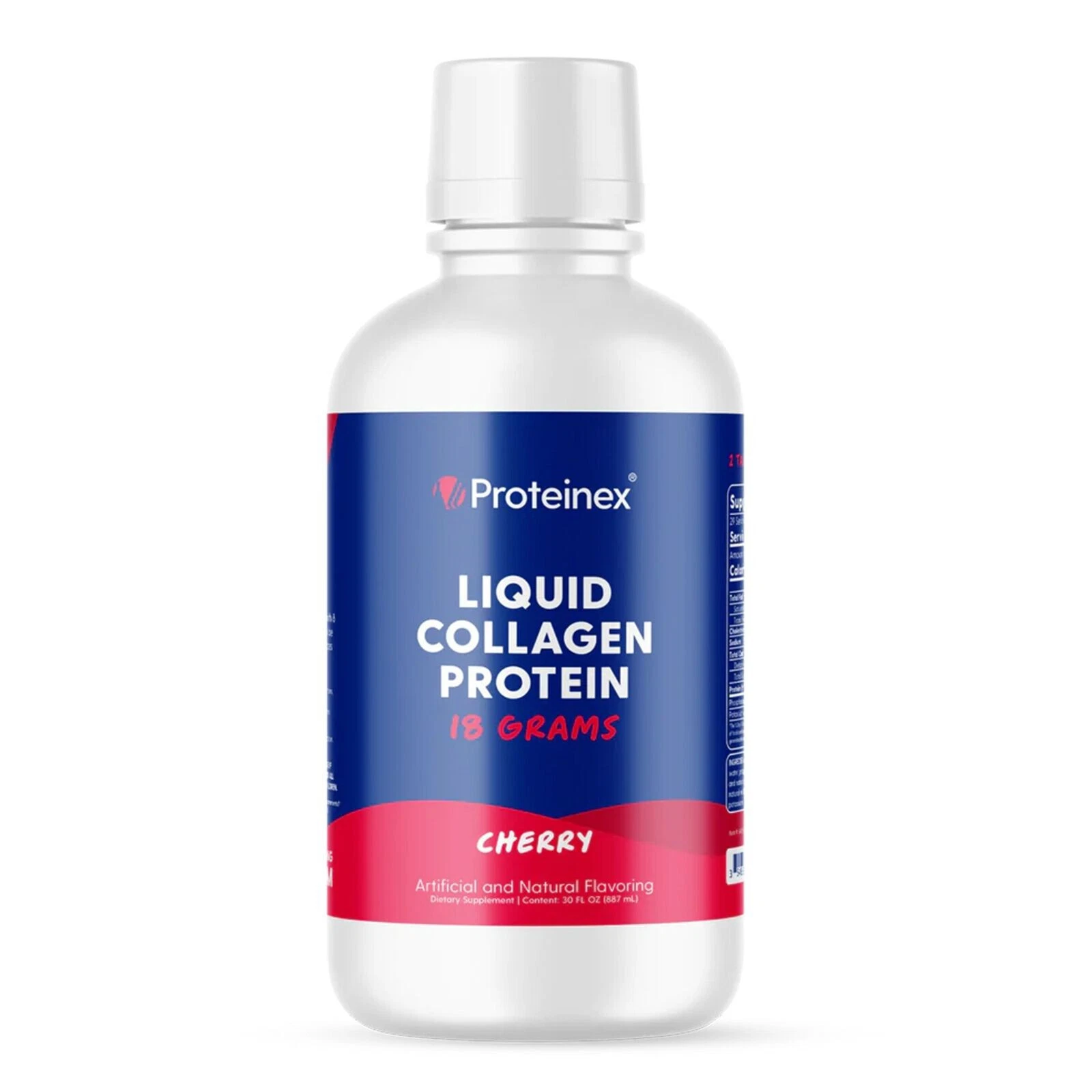 Proteinex 18 Liquid Protein, 30 oz Bottle, Cherry Flavor, 1 Bottle