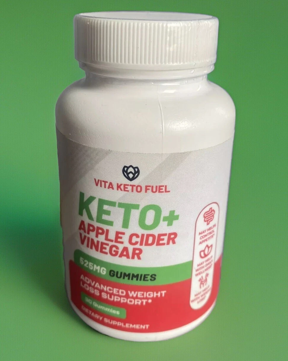 Vita Keto Fuel Gummies. Keto+ACV 525 mg Gummies For Advanced Weight Loss Support