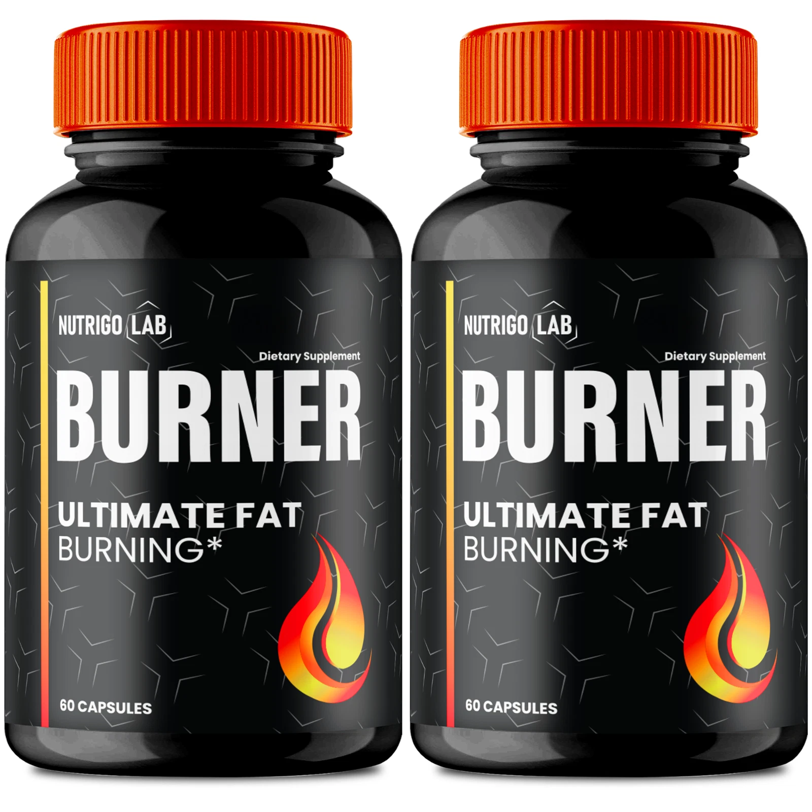 (2 Pack) Nutrigo Lab Burner Keto Capsules for Weight Loss Supplement Pills