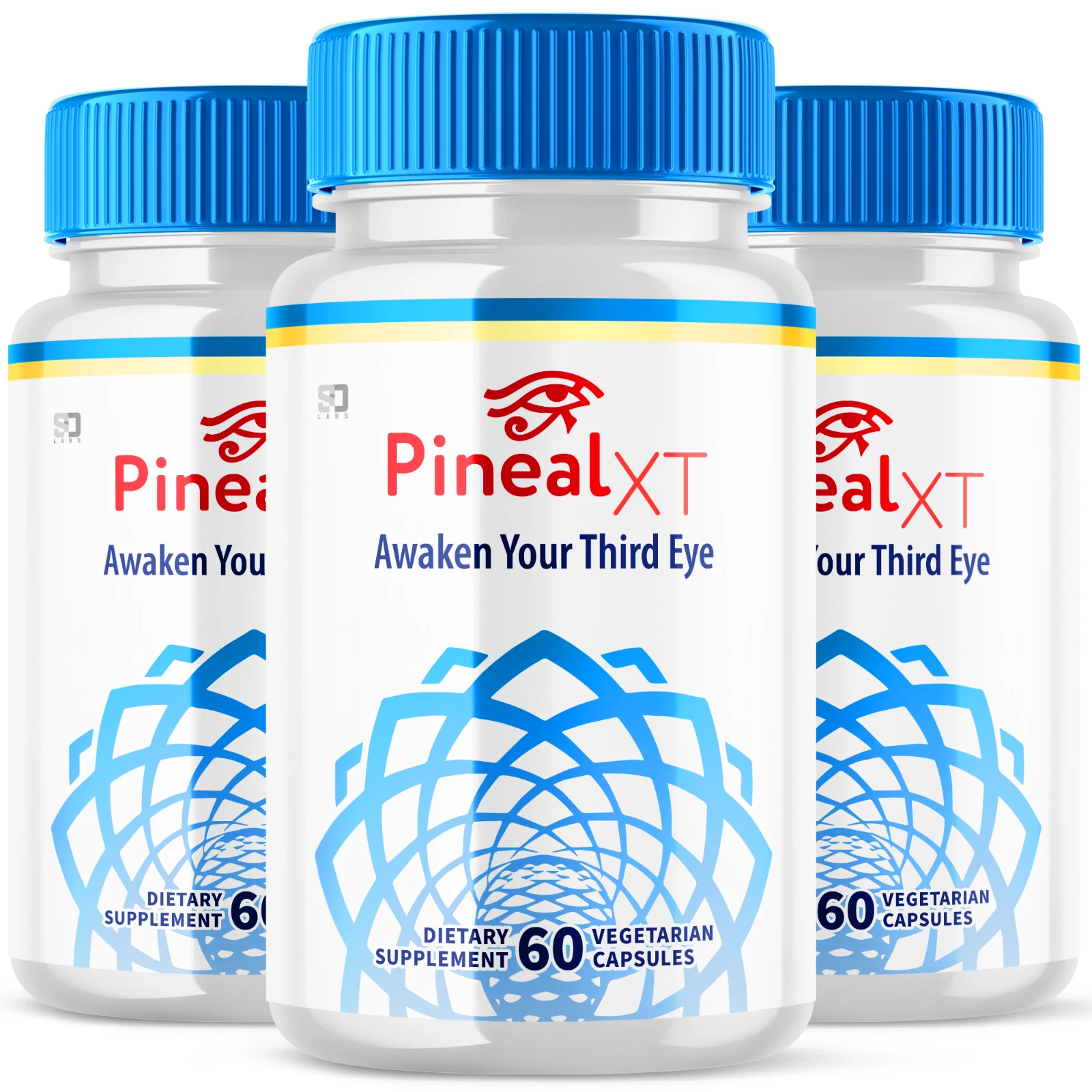 (3 Pack) Pineal XT, PinealXT Pineal Gland Support & Energy Pills (180 Capsules)