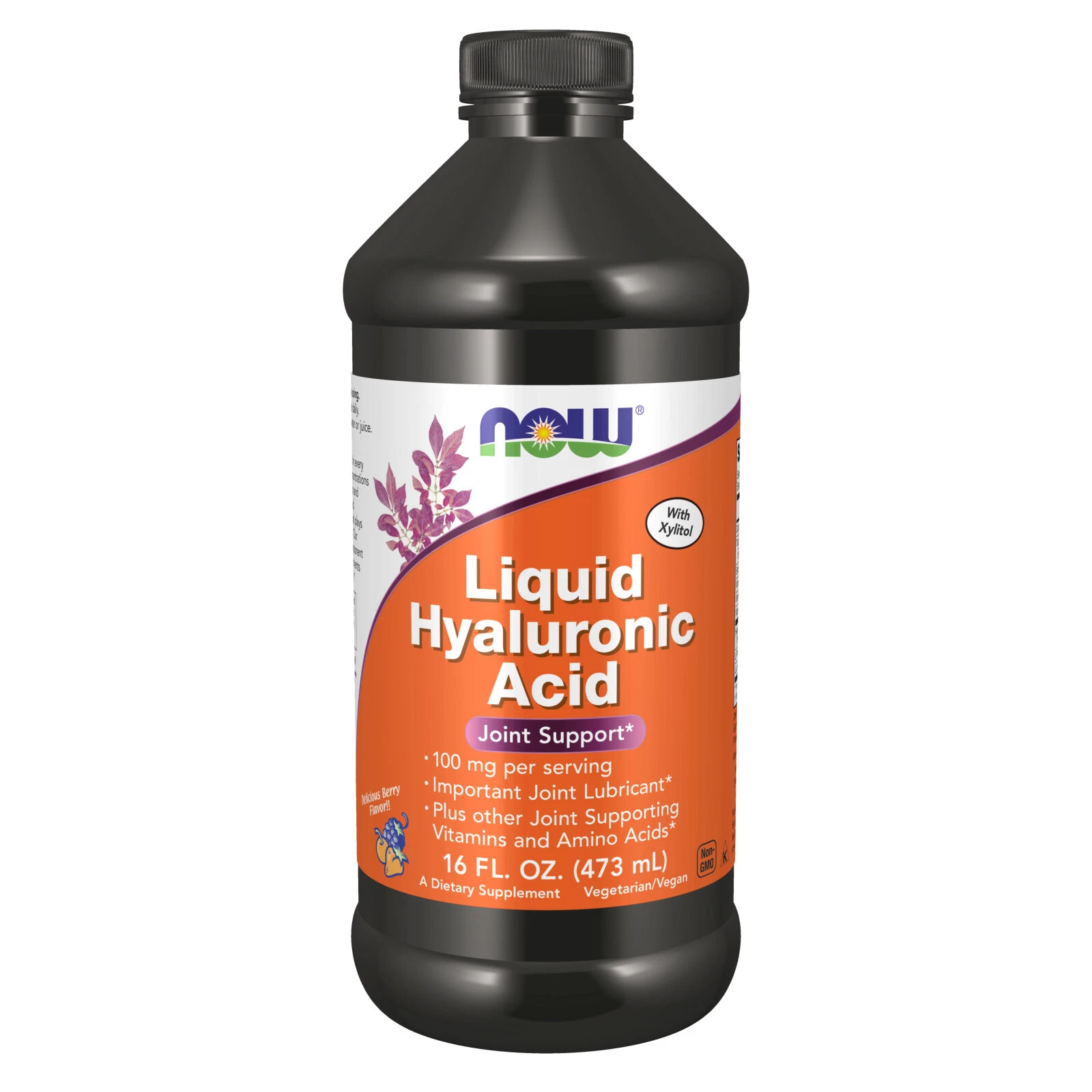 NOW FOODS Hyaluronic Acid 100 mg Liquid 16 fl oz