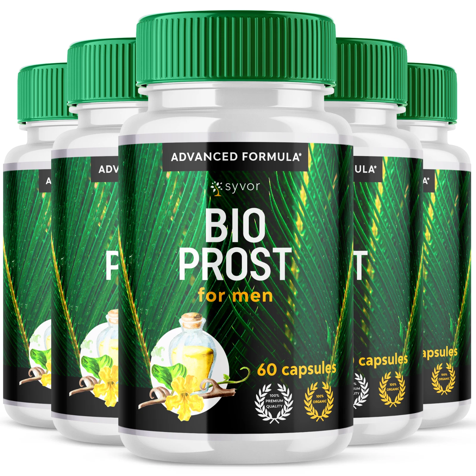 Bio Prost Male Pills Advanced Vitality Support Formula Supplement, 300 Capsules