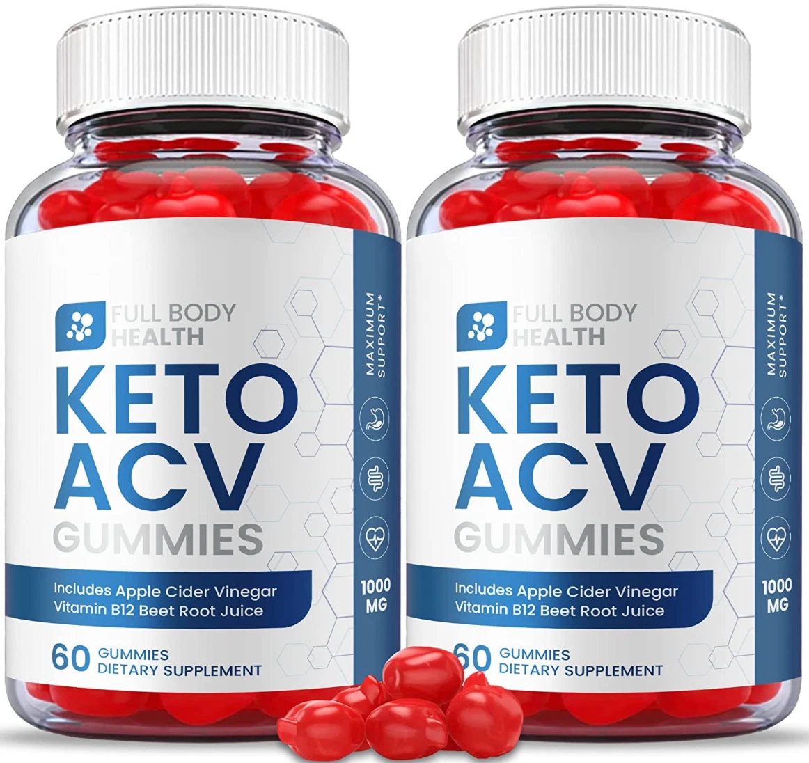 ( 2 Pack ) Full Body Health Keto Gummies-Full Body Health Keto ACV Gummies