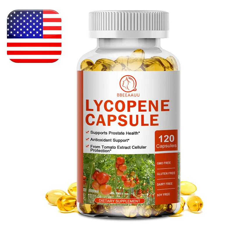120Caps Lycopene Capsules High Protency Antioxidant&amp;Prostate Health Support