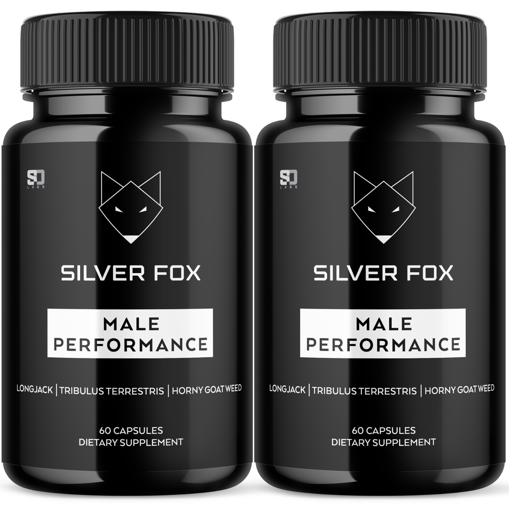 Silver Fox Capsules Male Performance Support (2 Pack)