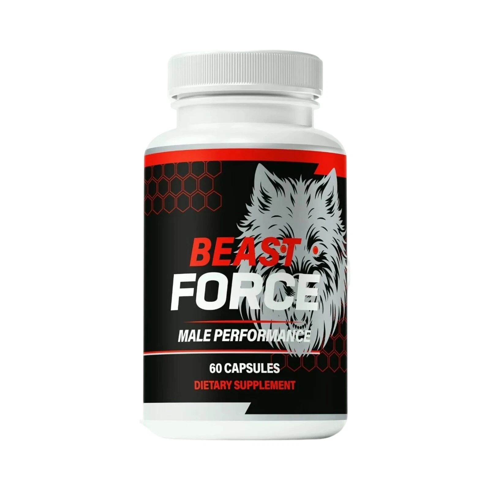 Beast Force Pills - BeastForce Male Maximum Performance - 60 Capsules