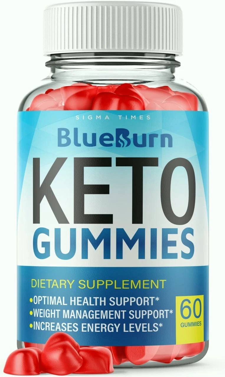 Blue Burn ACV 케토 체중 감량 구미 에너지 및 복부 지방 감량 60개