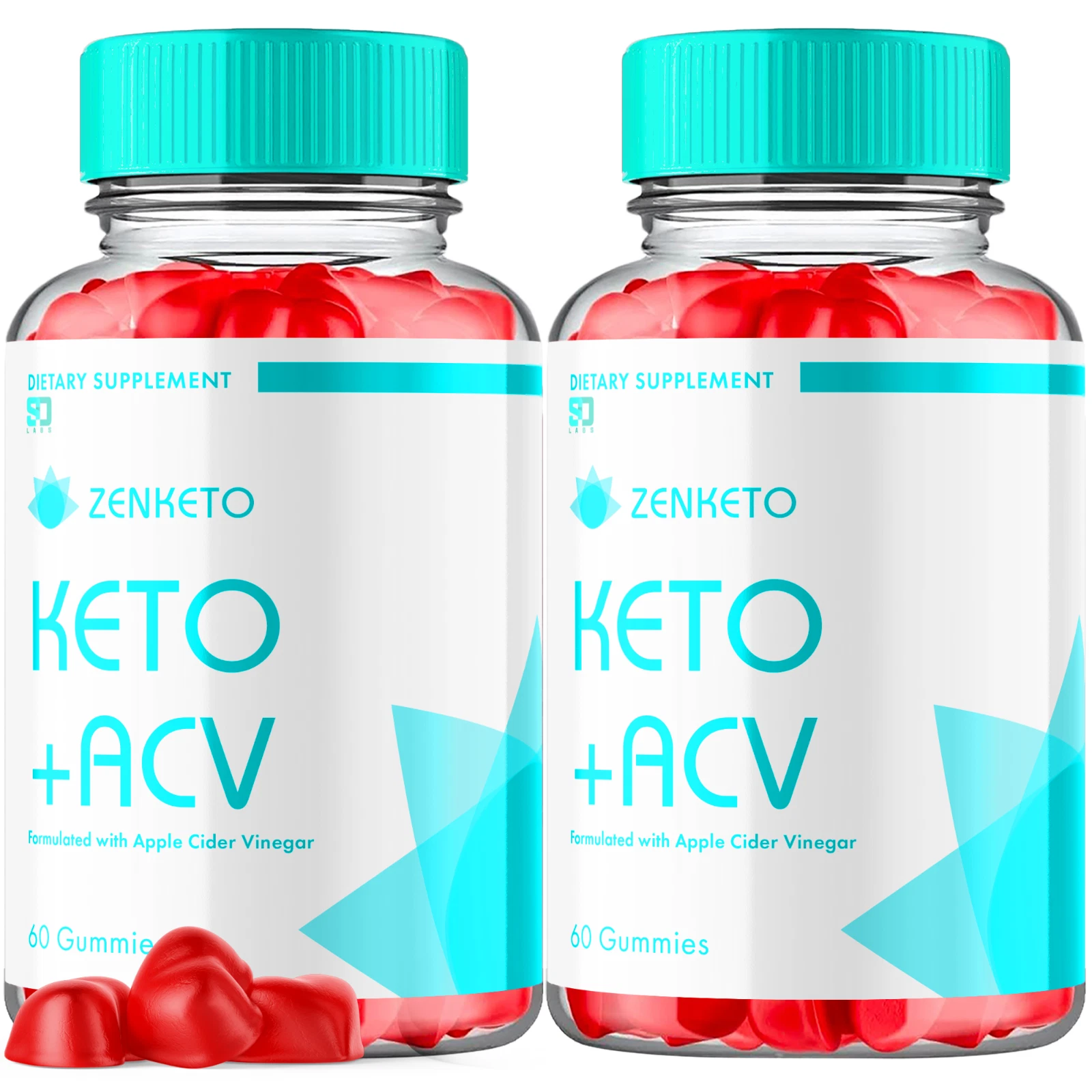 ZenKeto - Keto+ ACV Gummies For a Balanced Lifestyle (2 Pack)
