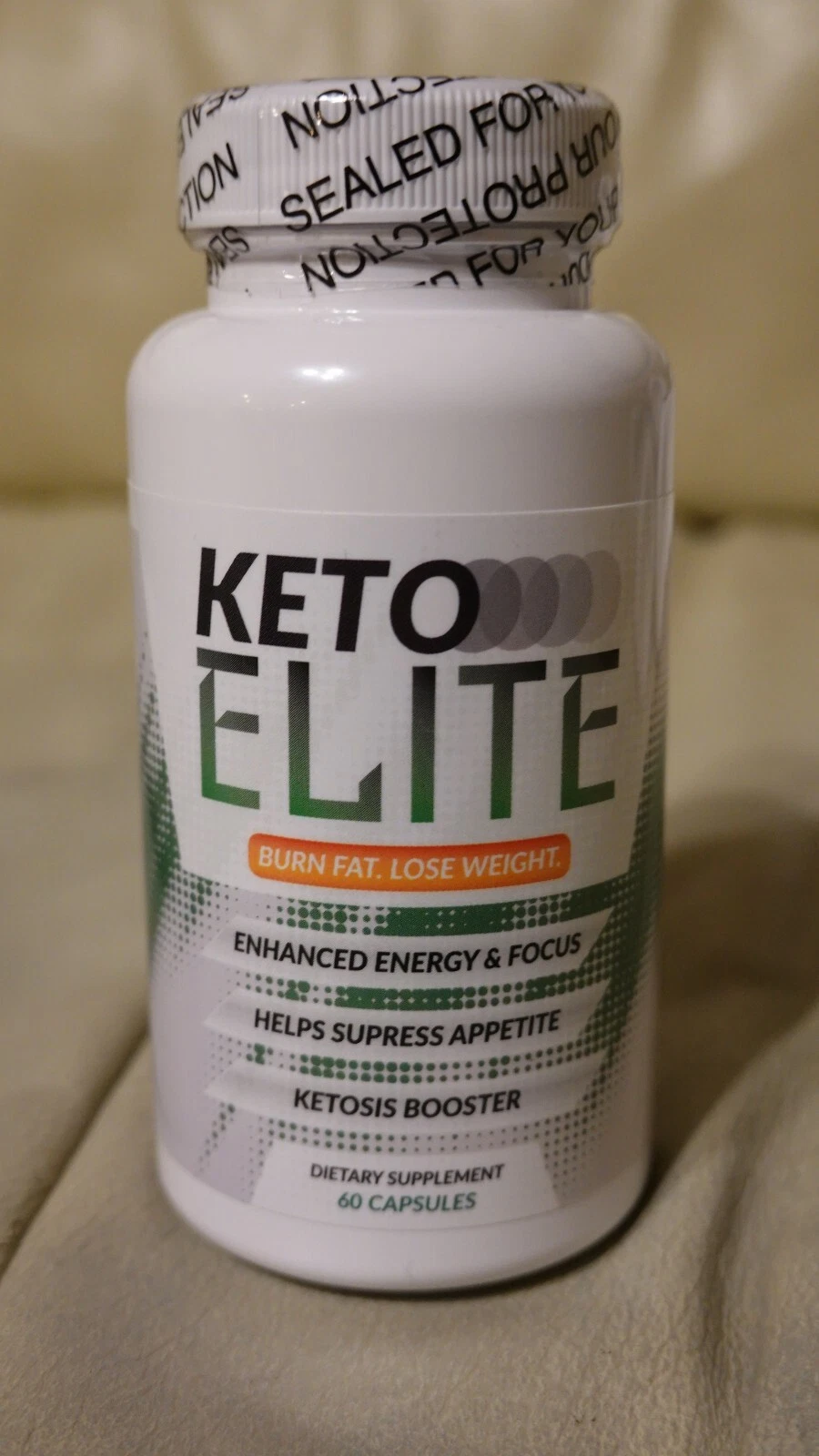 Keto Elite 60 capsules pills weight loss dietary supplement ketosis burn fat