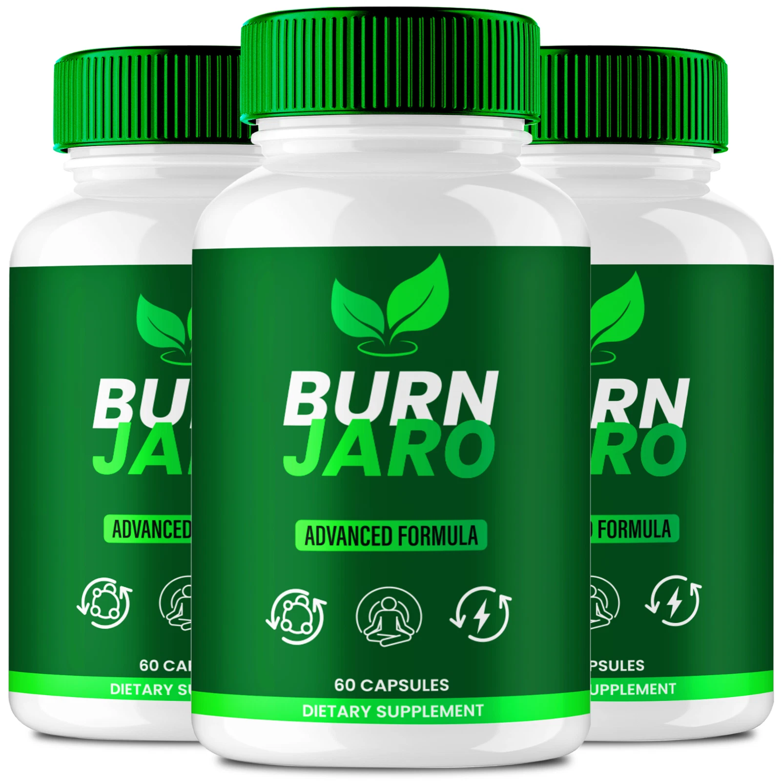(3 Pack) Burn Jaro Salt Capsules for Weight Loss, Burn Jarow Pink Salt Pills