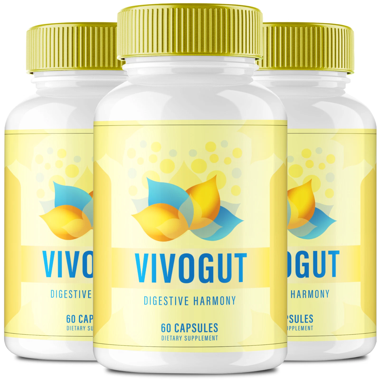 (3 Pack) Vivo Gut Blood Capsules, VivoGut Blood Formula Support Supplement Pills