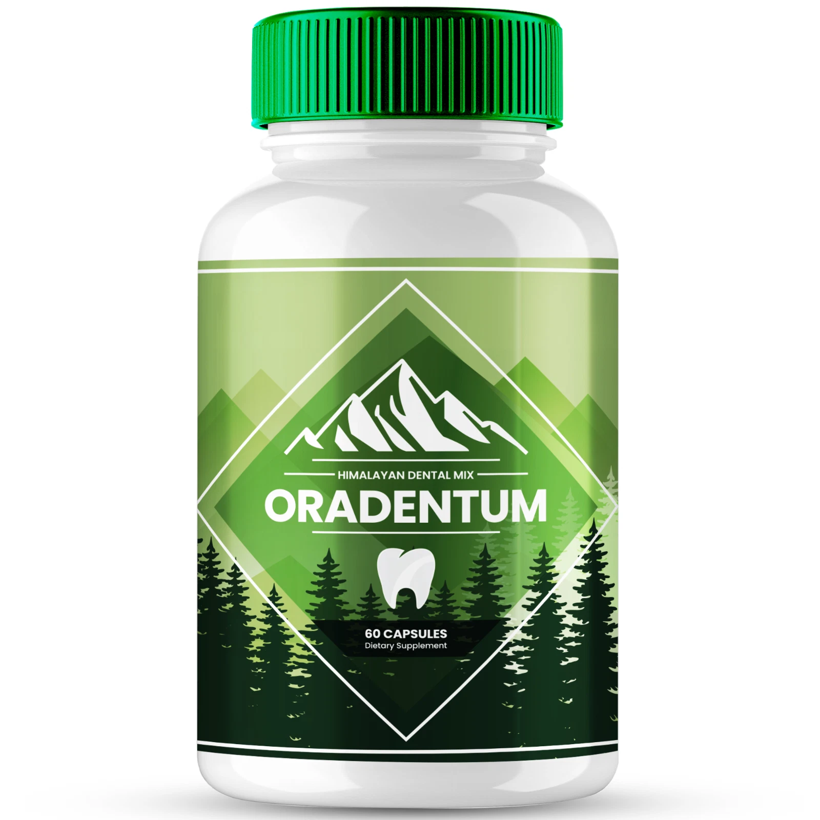 Oradentum Capsules, All Natural Advanced Support Dental Health Pills 60ct