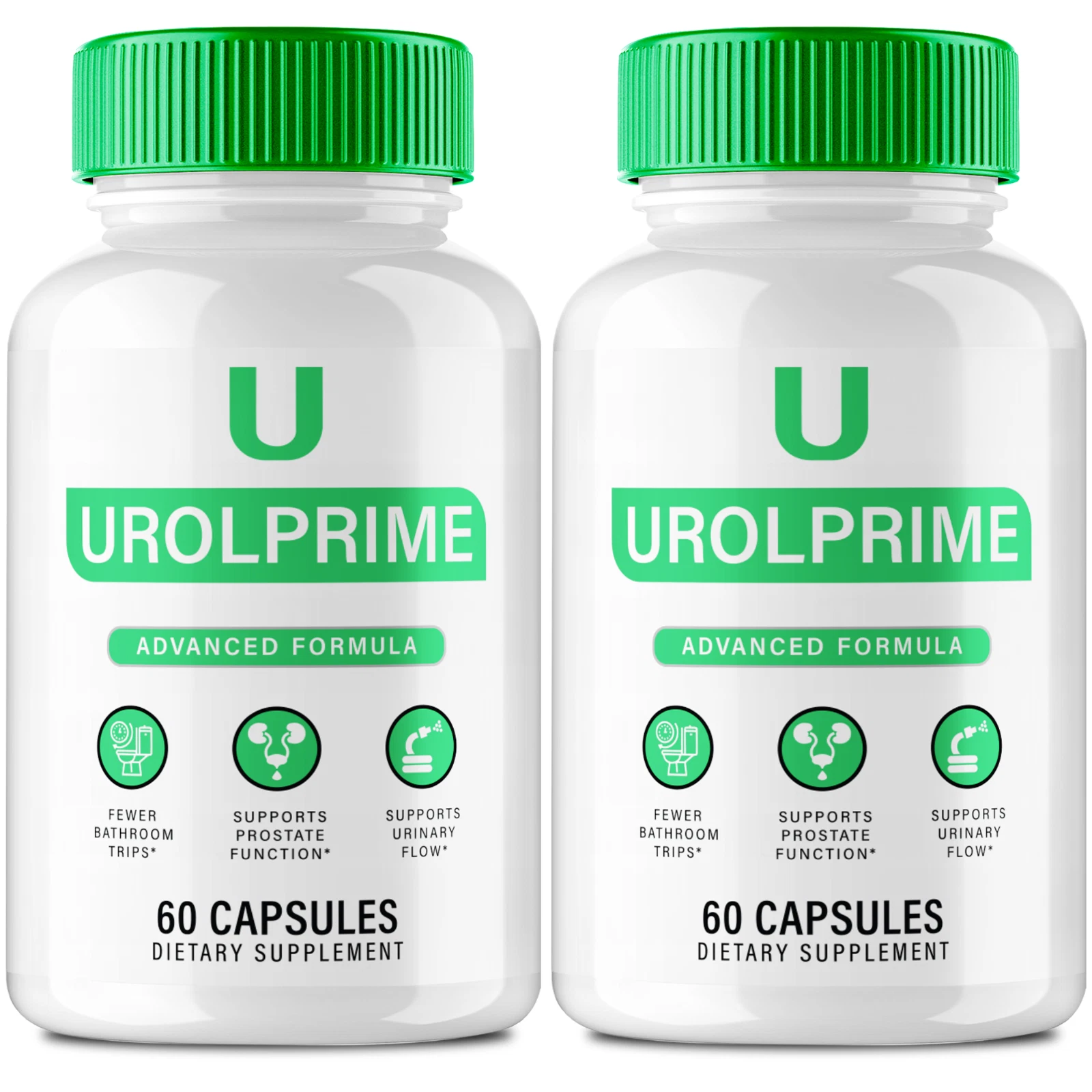 (2 Pack) UrolPrime Prostate Capsules, Urol Prime Support Healthy Prostate Pills