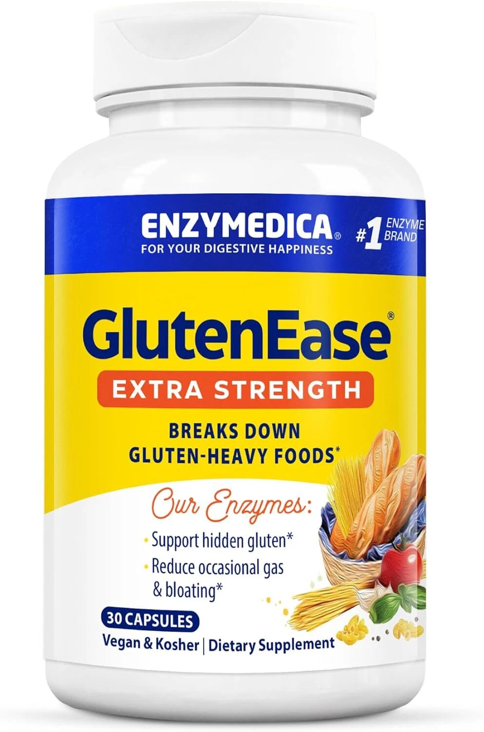 Enzymedica GlutenEase Extra Strength 30 capsules