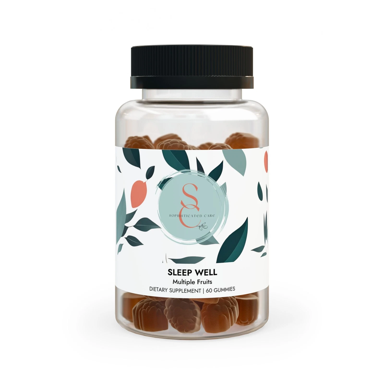 Melatonin Sleep Gummies with Passionflower Extract & Vitamin B6- Fruit Flavor