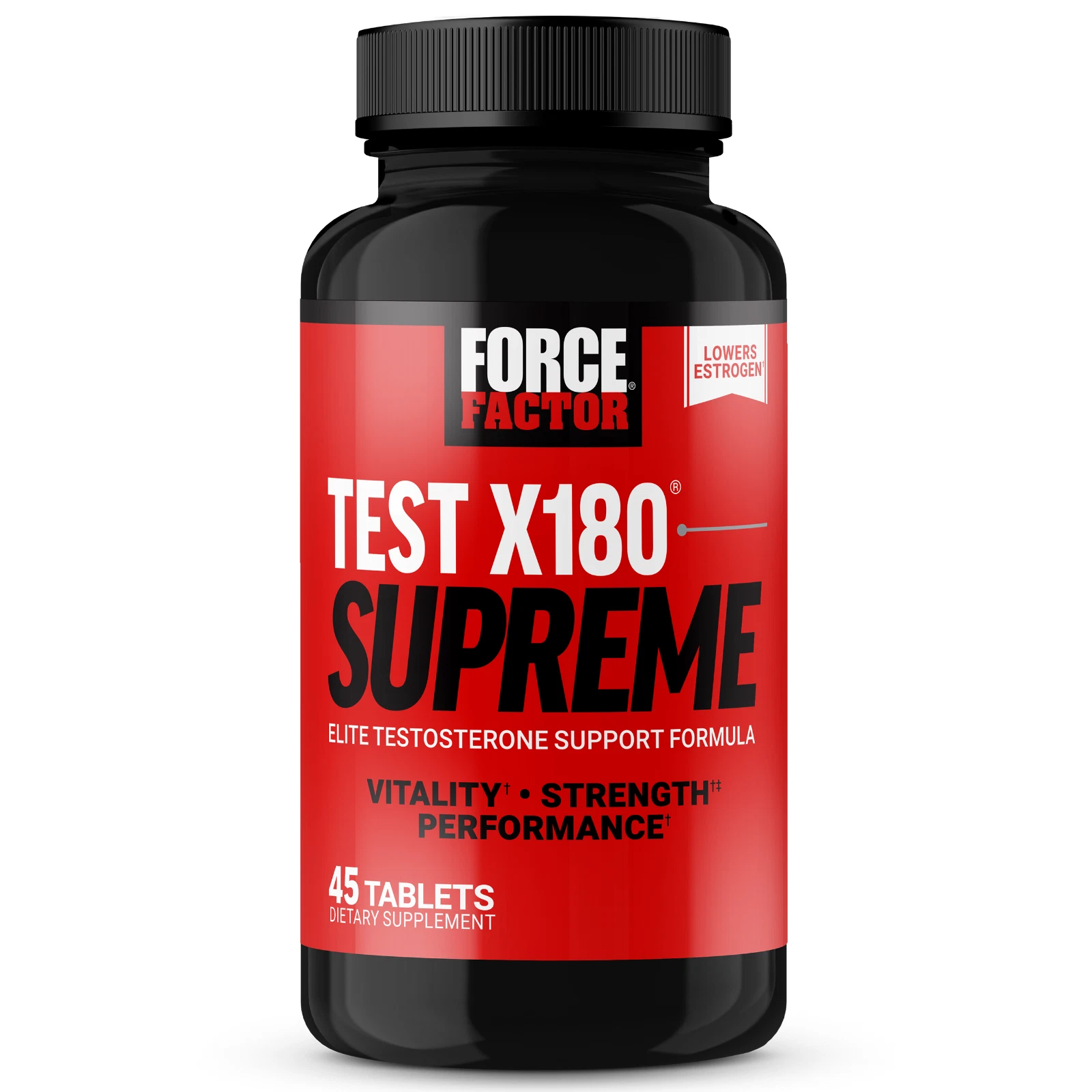Force Factor Test X180 Supreme, Men’s Testosterone Support Supplement