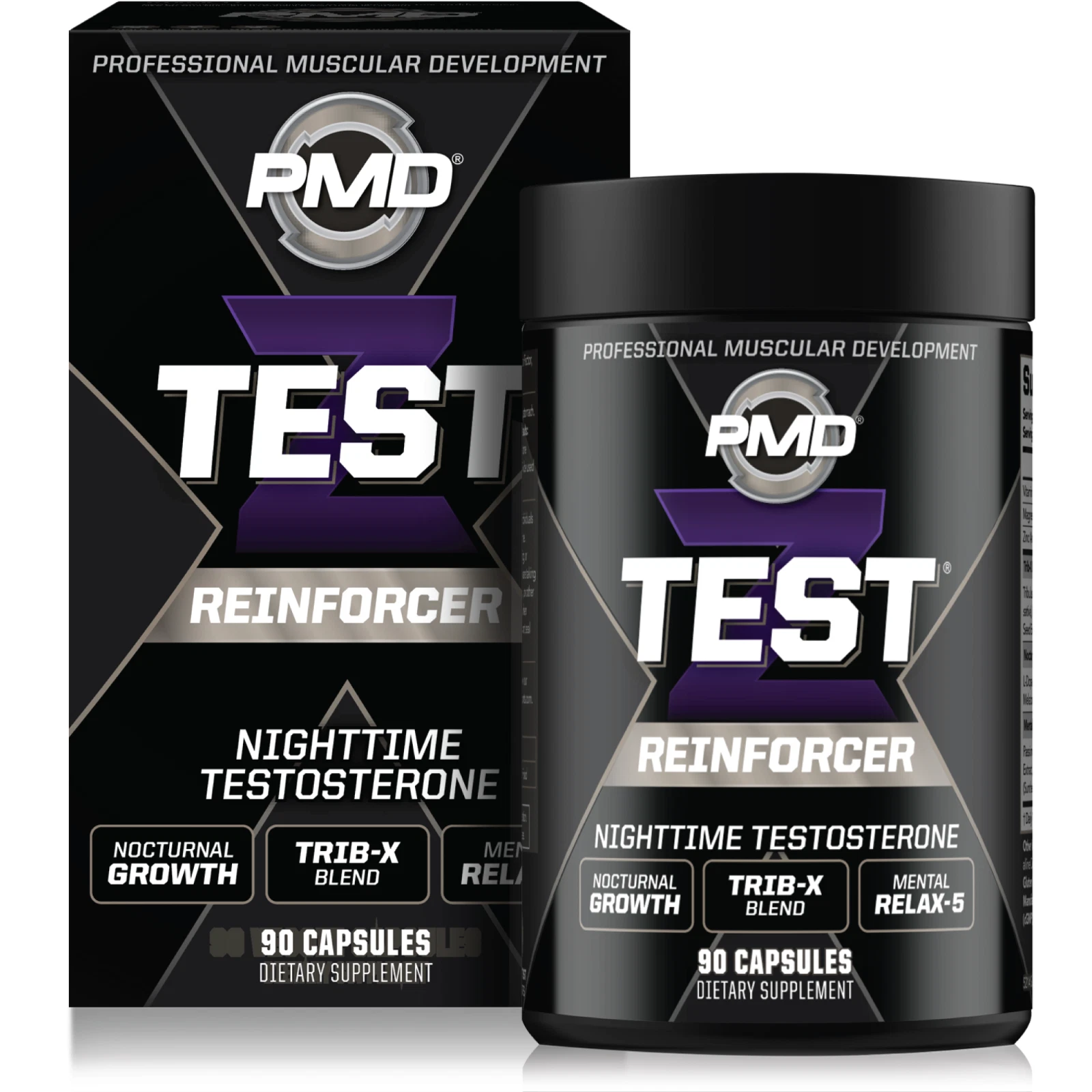 Z-TEST - Nighttime Testosterone & Sleep Support for Maximum Effect - (90 Caps)