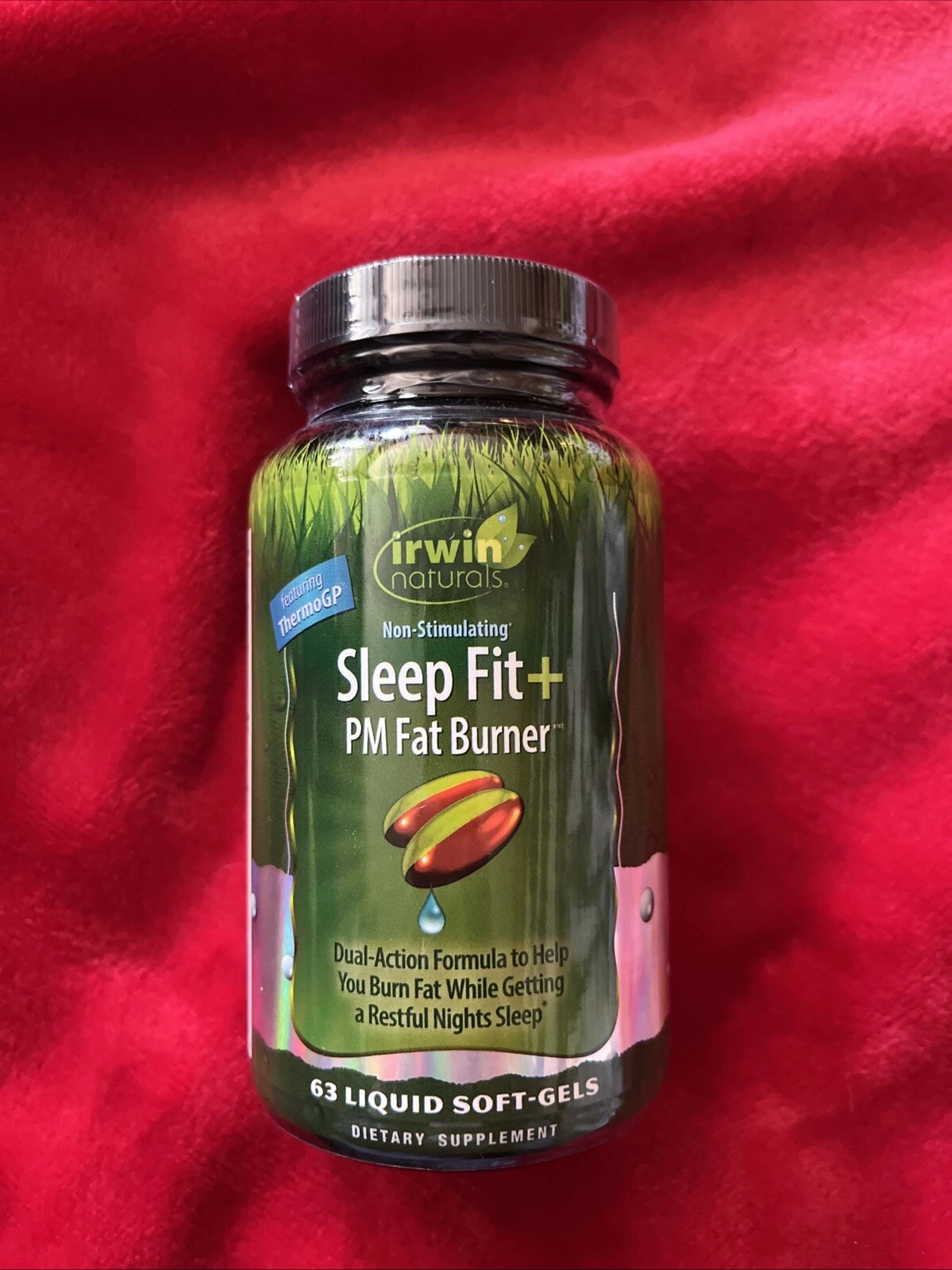 Irwin Naturals Sleep Fit & PM Fat Burner Dietary Supplement 63 Liquid Soft-Gels