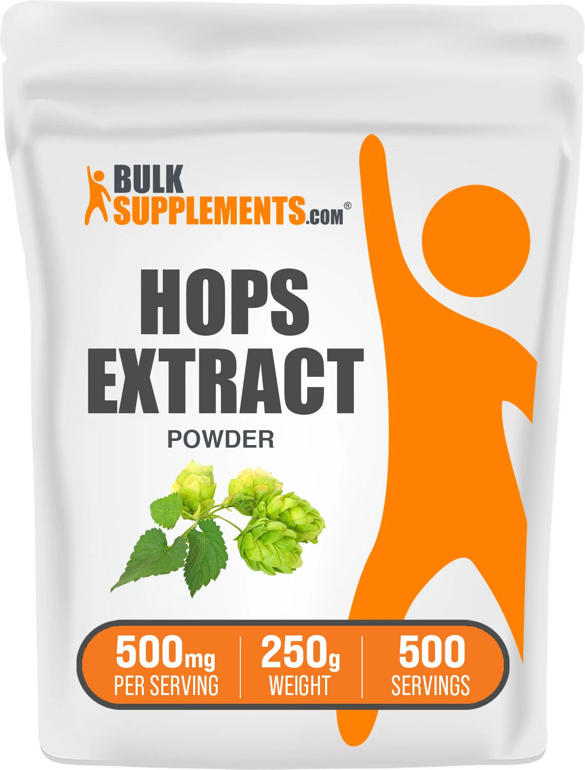 BulkSupplements Hops Extract Powder - 500mg per Serving