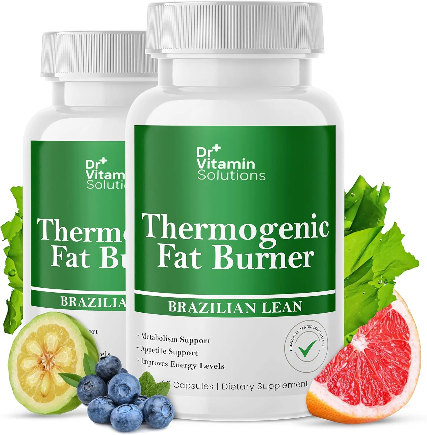 Thermogenic Fat Burner for Women and Men - Appetite Suppressant for Weight Loss