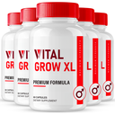 (5 pack) Vital Grow XL Capsules for Men - Max Strength Male Supplement Pills