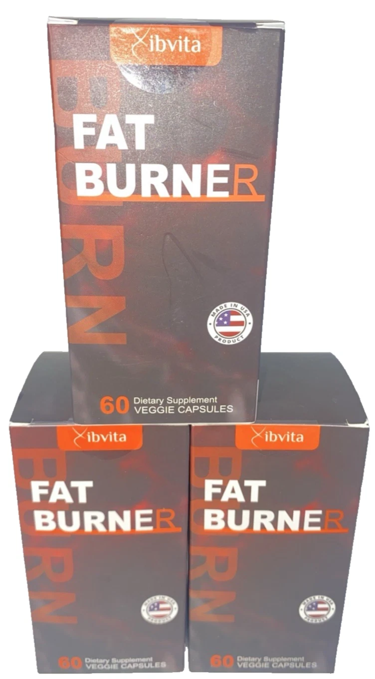 Vibvita FAT BURNER Appetite Suppressor Weight Loss Supplement 60 = 180 Capsules