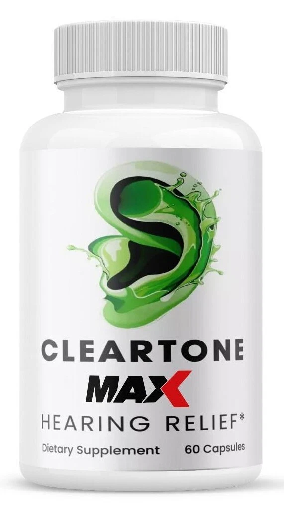 Cleartone MAX Cápsulas Alivio Auditivo para Apoyo al Tinnitus (1 Pack)