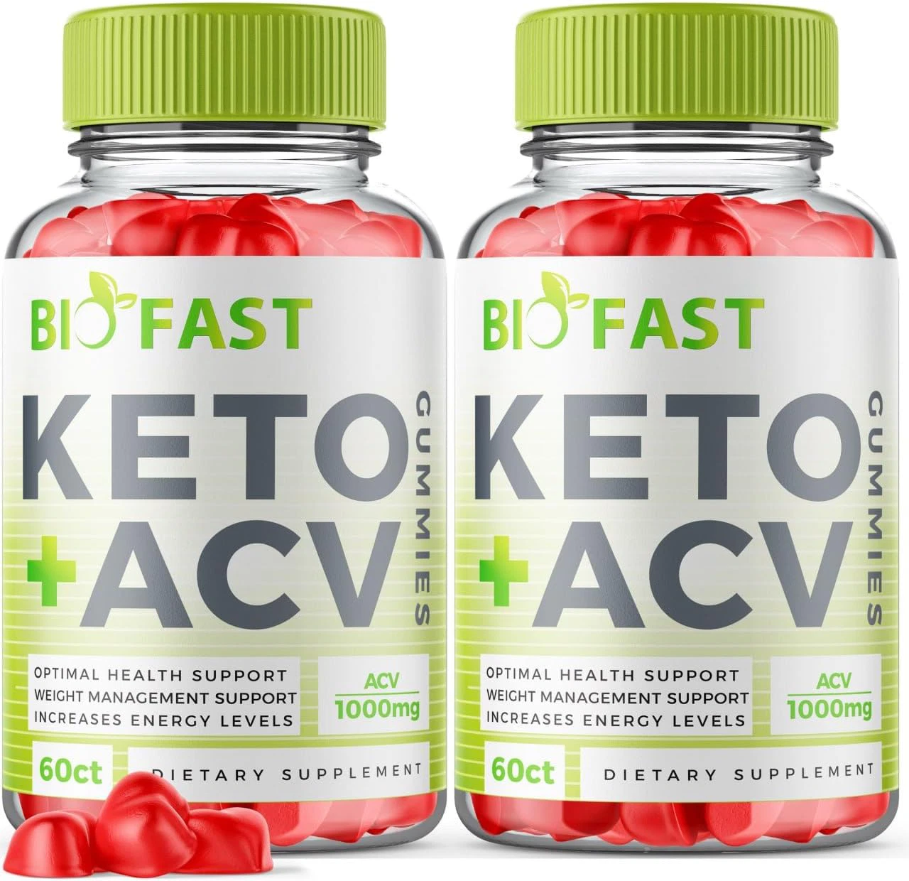 Biofast Keto Gummies - Biofast Keto ACV Gummys For Weight Loss OFFICIAL - 2 Pack