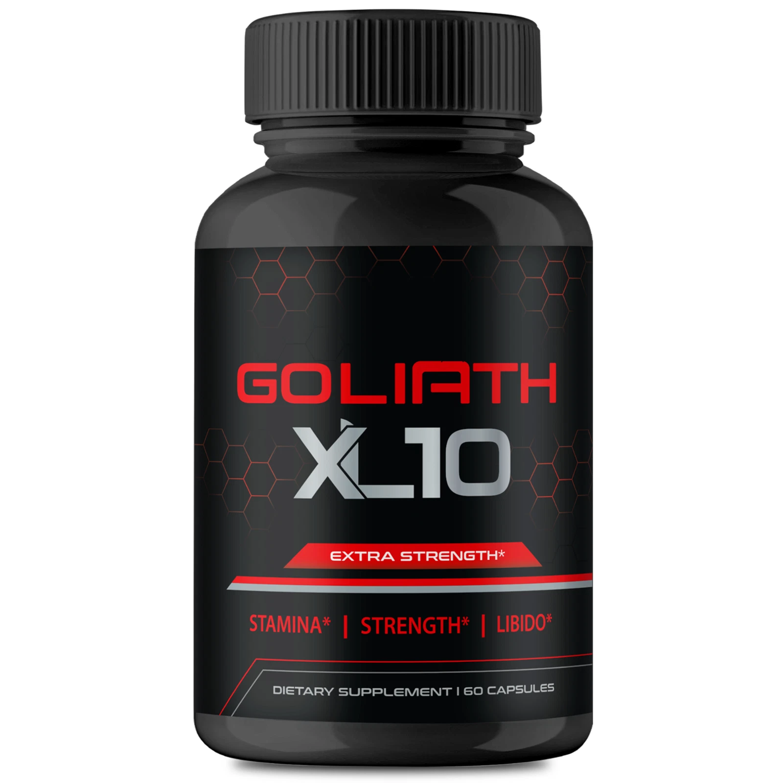 GoliathXL10 Men Formula Capsules, All Natural Male Support Pills 60ct