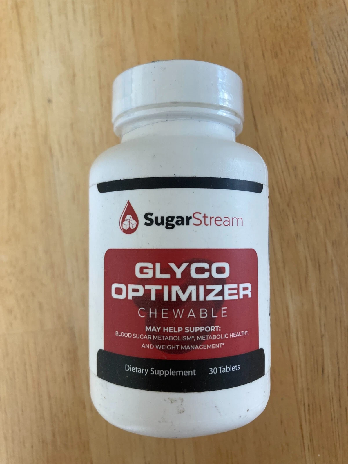 SugarStream Glyco Optimizer Max Strength Glycogen Blood Sugar Support Chewable