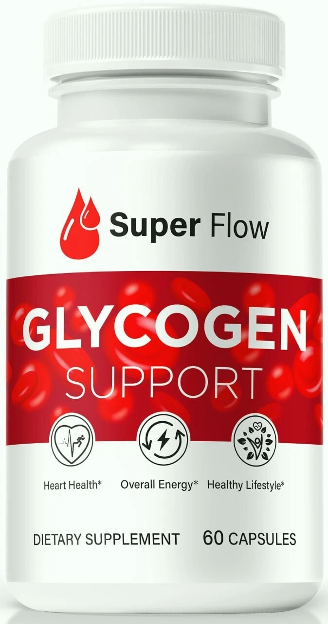 Super Flow Glyco Optimizer, SuperFlow Advanced Glycogen Support Pills 60ct