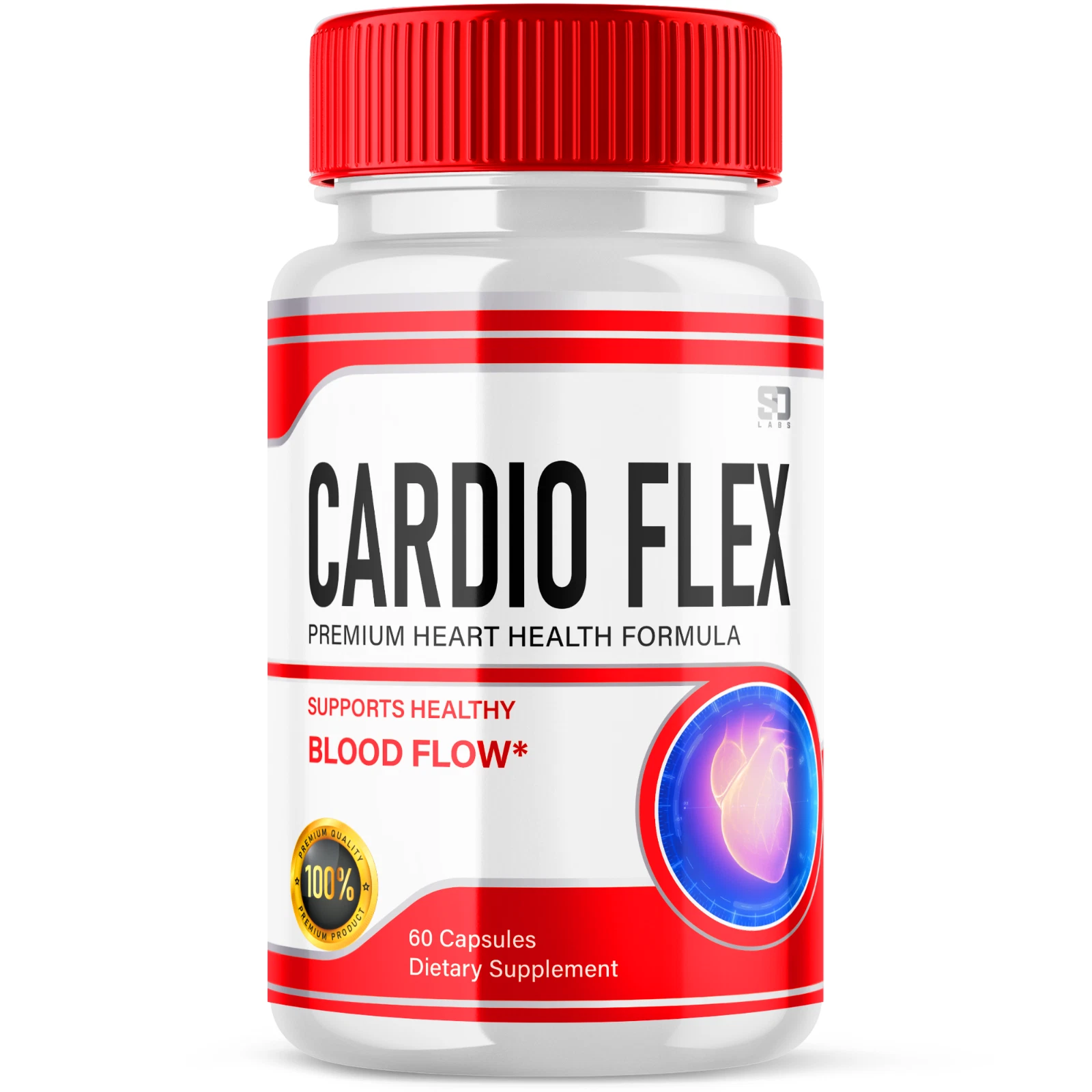 Cardio Flex, Cardio Flex Formula for Heart Health & Blood Pressure (60 Capsules)