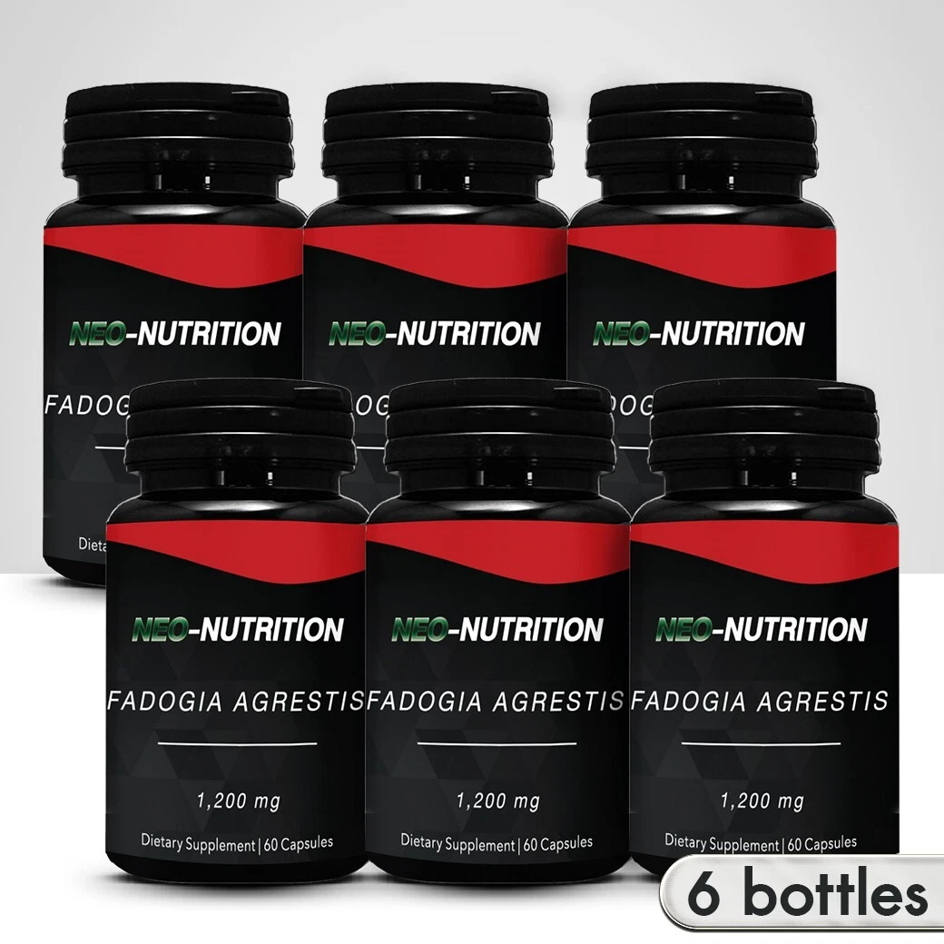 FADOGIA AGRESTIS 1200MG | | VEGAN | MADE IN THAILAND x6