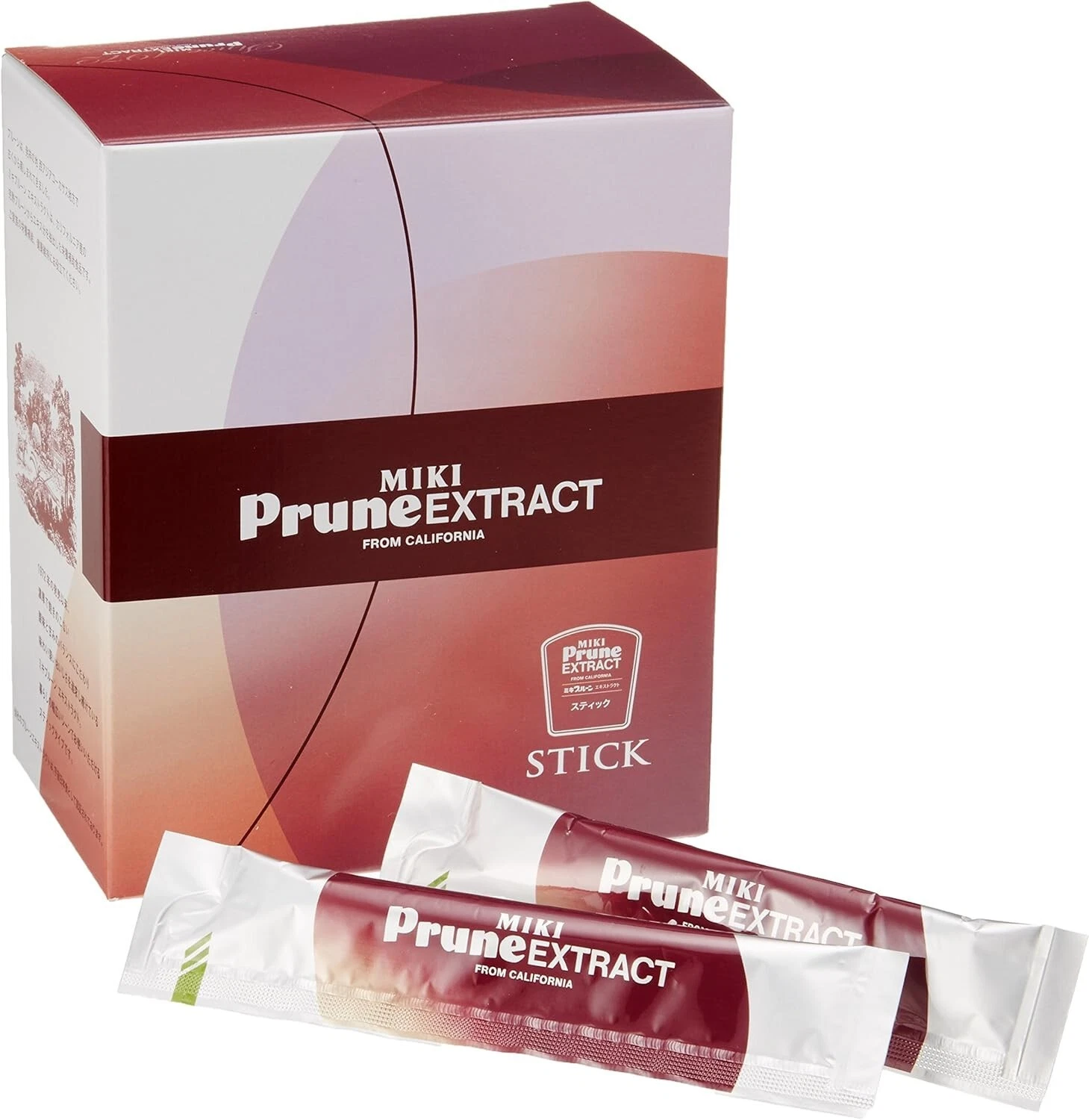 MIKI Prune EXTRACT STICK ((18g×60sticks) Dietary Supplements