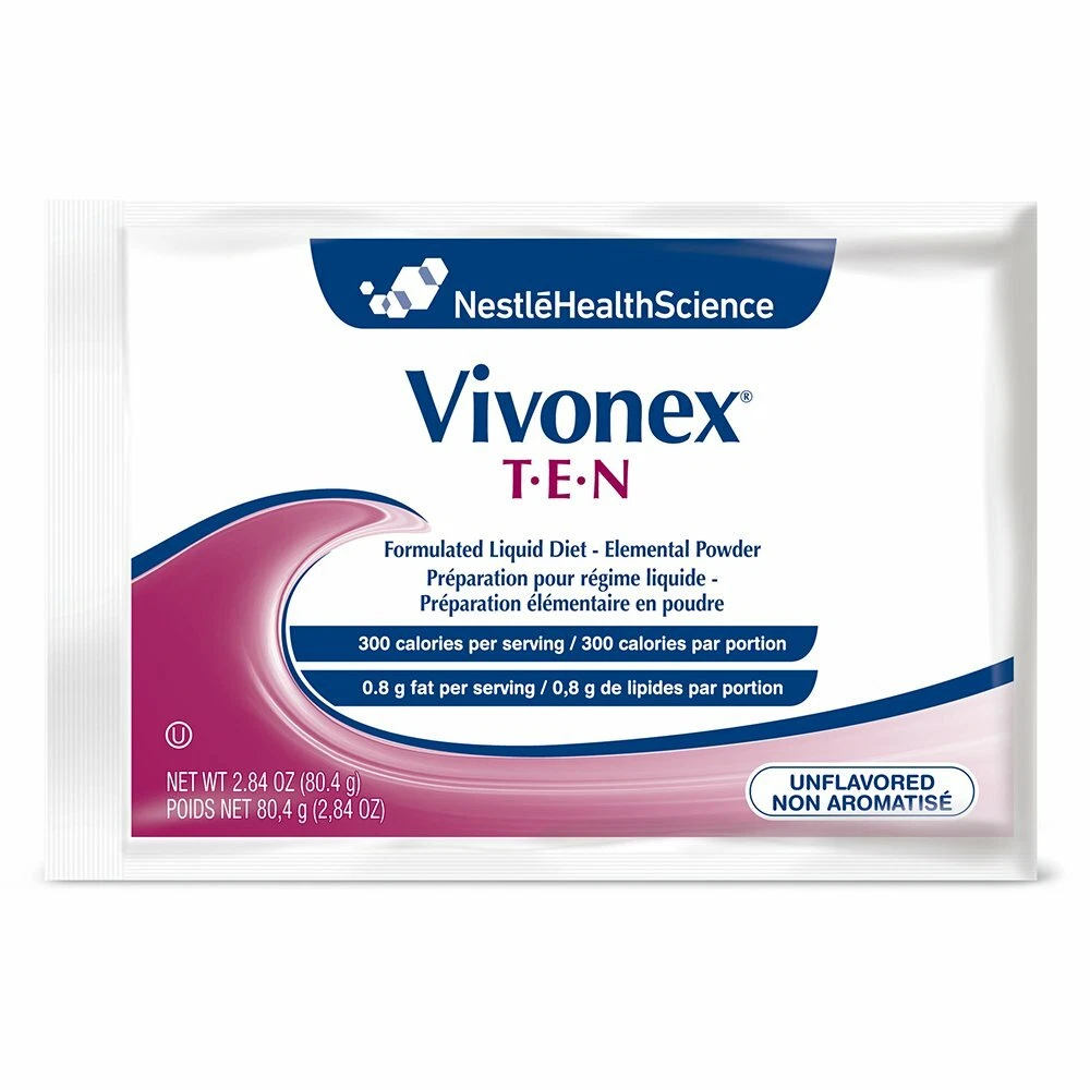 Oral Supplement Vivonex T.E.N Unflavored 2.84 oz. Individual Packet Powder EA/1