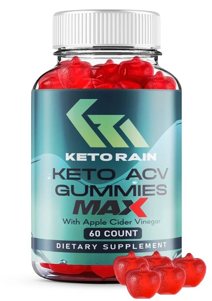 Keto Rain Max ACV Gummies For Weight Loss, KetoRain Max Strength Gummies(1 Pack)