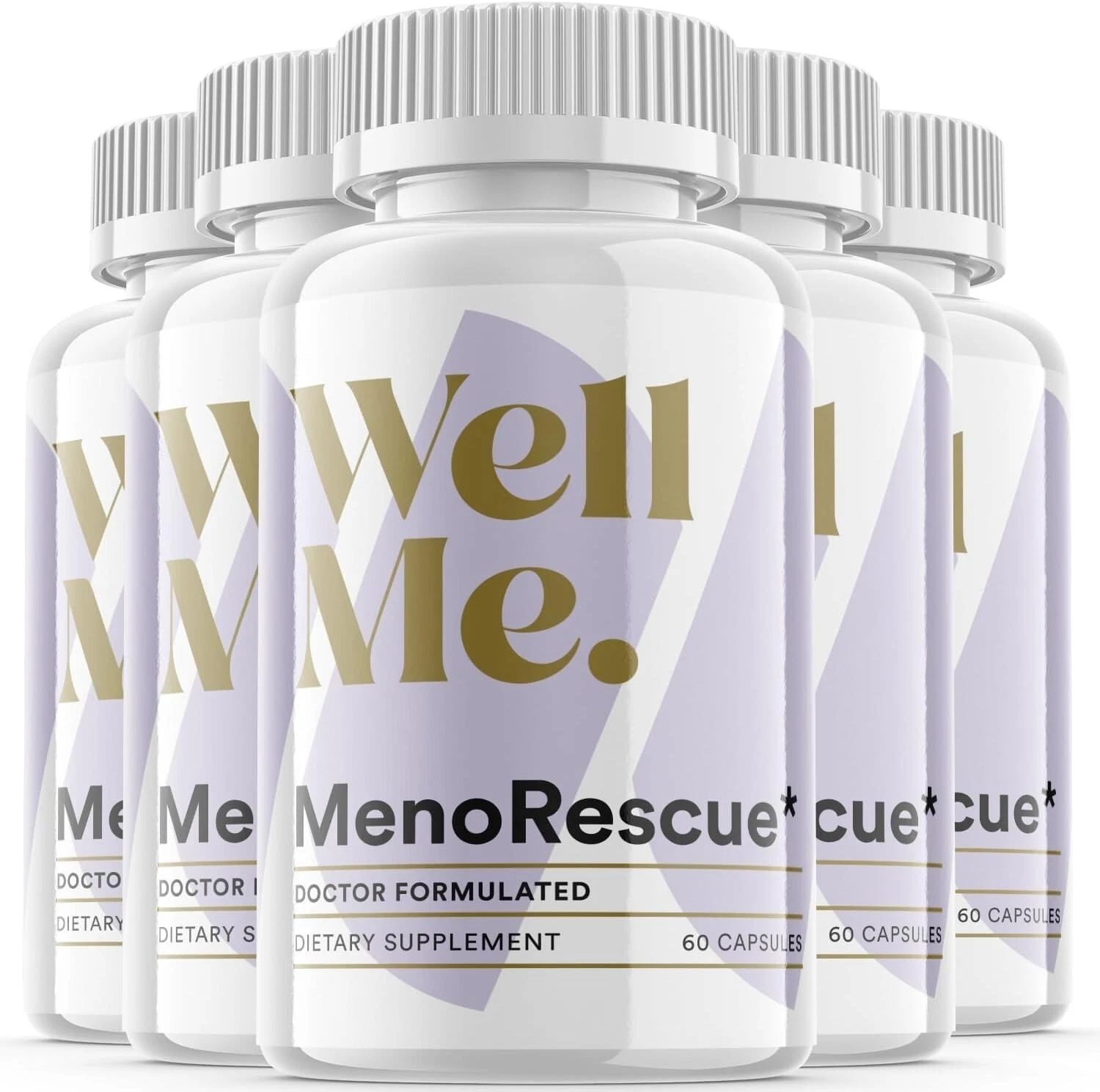 5 - Wellme. Menorescue Pills - Meno Rescue Formula Dietary Supplement -300 Pills