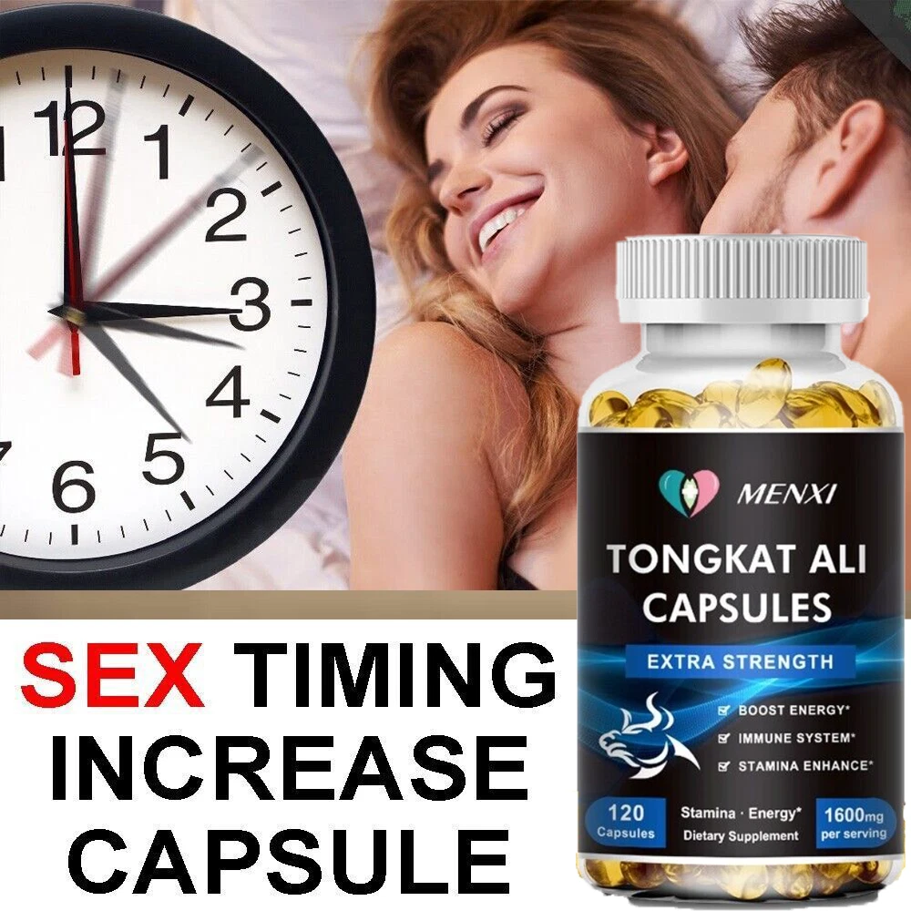 ✅ #1 BEST-MALE ENLARGER THICKER LONGER BIGGER 3" GROWTH ENLARGEMENT 120 CAPSULES