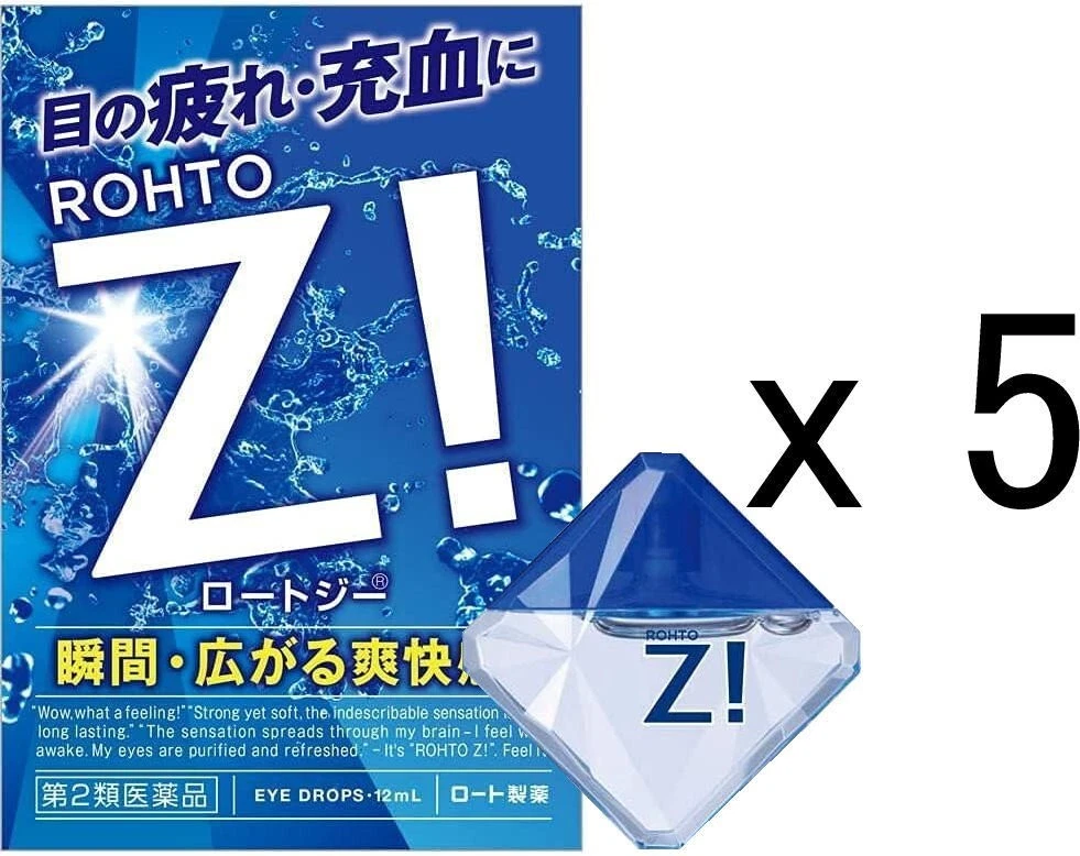 Rohto Z ! 5Boxes/Sets/Packs