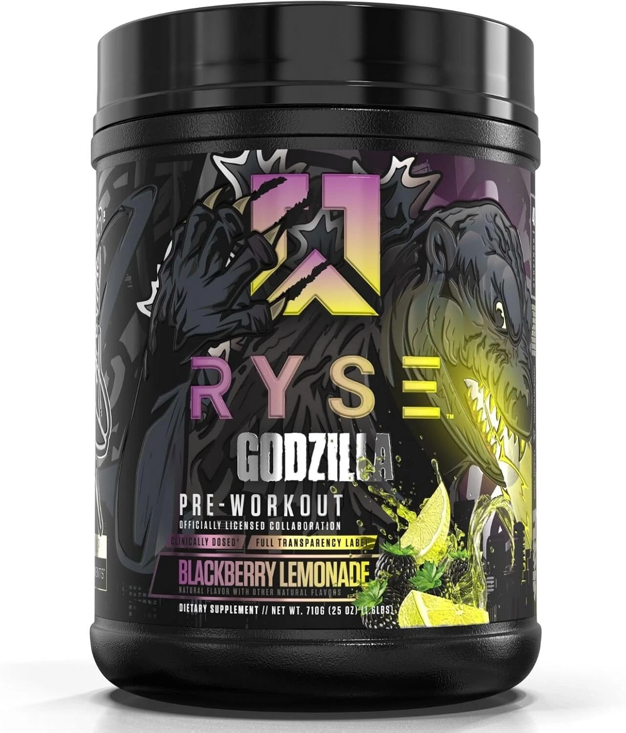 Godzilla, Pre-Workout, Blackberry Lemonade, 1.6 lbs ( Pack of 2 )